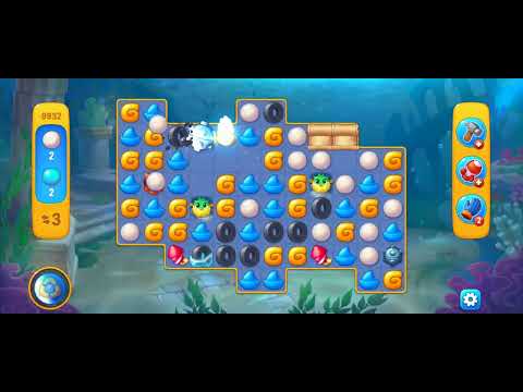 Fishdom Easy Level 9932 (with full horseshoe boosters) @choraelmin