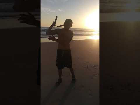 janelle and Eric on the beach of daytona
