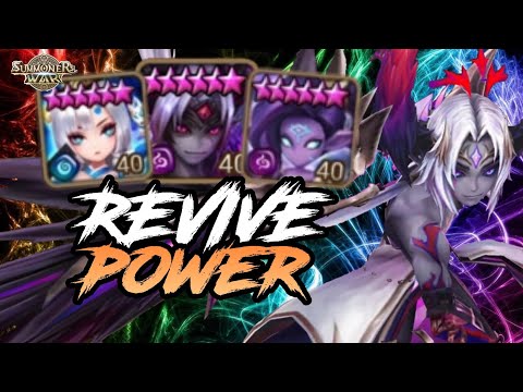 100% REVIVE COMBO WITH TILASHA, SHIZUKA & BEELZEBUB [Summoners War : Sky Arena]