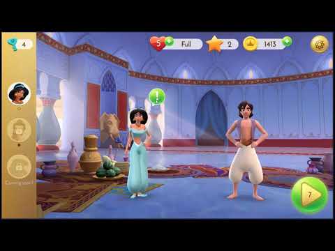 Disney Princess Majestic Quest Level 6 - NO BOOSTERS + FULL STORY 👸 | SKILLGAMING ✔️