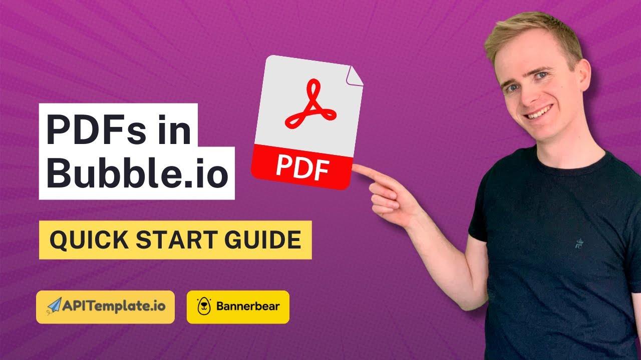 Generating PDFs in Bubble.io: Quick Start Guide [2024] thumbnail