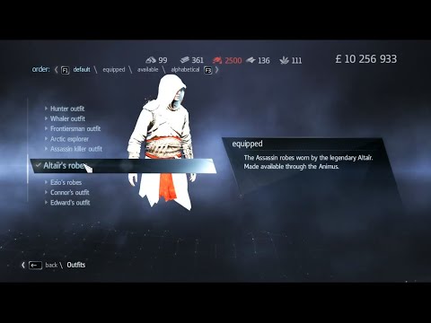 Assassin's Creed Rogue - Add Legacy Outfits