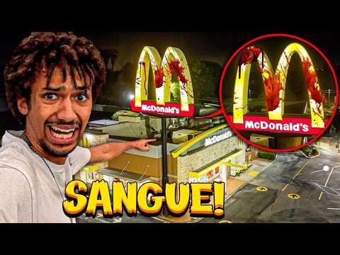 IF YOU SEE BLOOD AT MCDONALD'S (McDrive) AT NIGHT, RUN HOME...😰