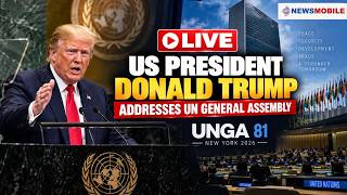 🔴 LIVE: US President Donald Trump Addresses UN General Assembly | Trump UN Speech LIVE | UNGA 2026