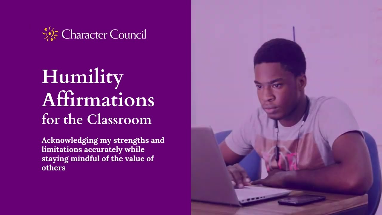 Classroom Humility Affirmations