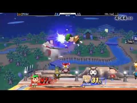 Smash 4 TNT 8-18-16 | Losers Round 6 | PK Kid (Ness) VS DBs Gigi (Cloud)