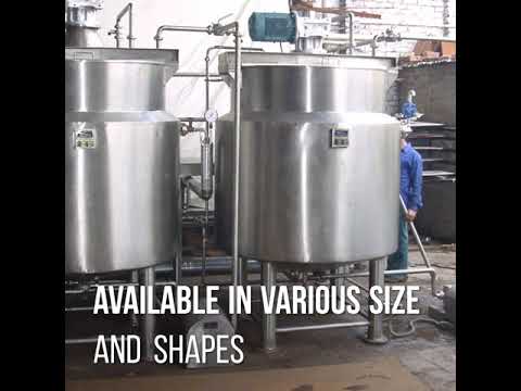 Vertical Milk Storage Tank videos