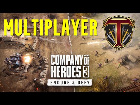 Company of Heroes 3: Endure & Defy - Playing Italian Partisans & Polish Lancers! Multiplayer