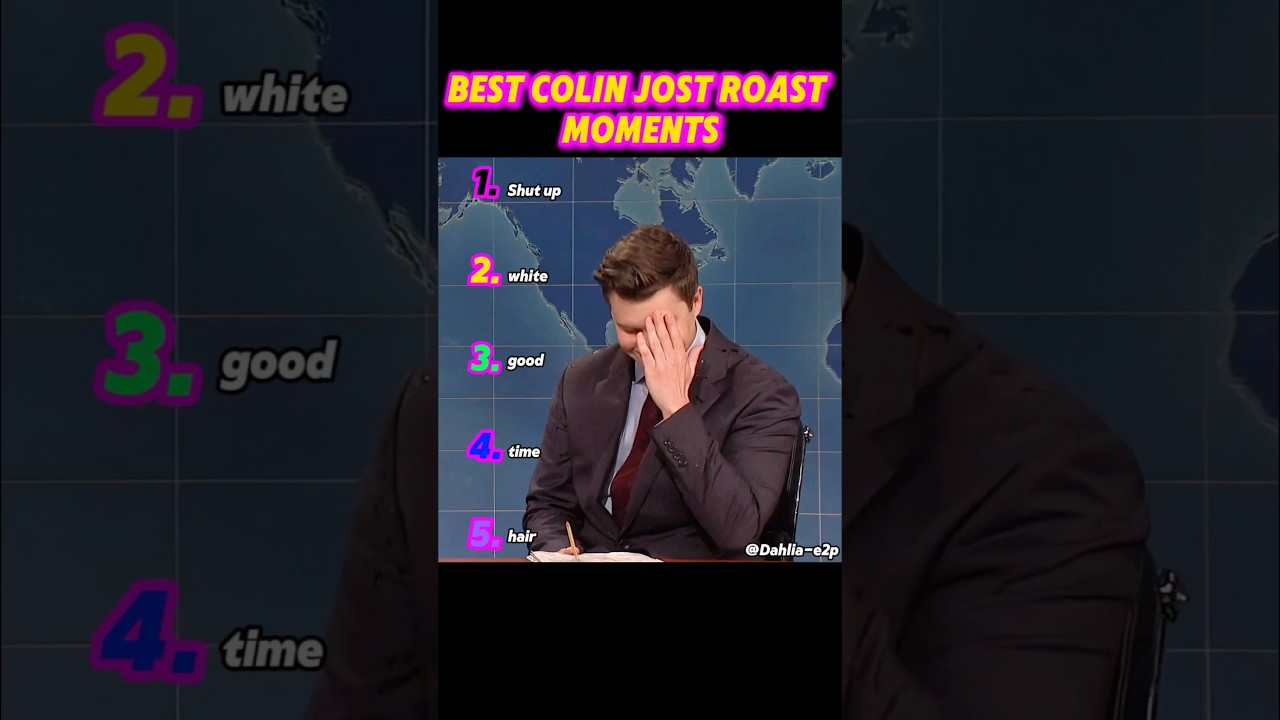 Colin Jost Roasted to Tears! SNL's Most Brutal Roast Moments Compilation – Laughing So Hard You'll