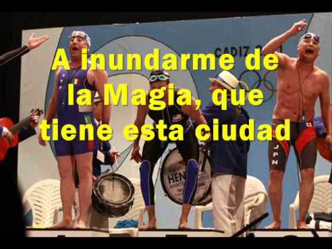 Cuarteta Final del Popurrí de la Chirigota Los Que se Mojan de Verdad. Carnaval 2011.