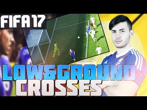 FIFA 17 PRO SECRET CROSSING TUTORIAL - LOW & GROUND CROSSES