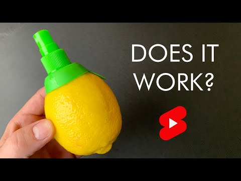 Lemon/Lime/Orange Juice Sprayer, Mini Plastic Squeezer, Citrus Mist Spray for Your Kitchen