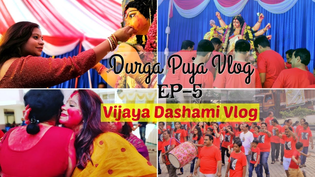 2018 Durga Puja Vlog | Episode 5 | Durga Puja Vijaya Dashami 2018| Durga Puja In Bangalore 2018