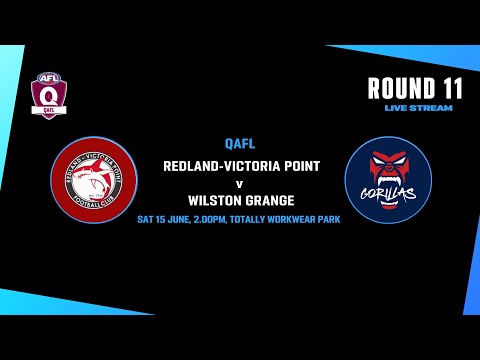 LIVE QAFL ROUND 11 - Redland-Victoria Point v Wilston Grange