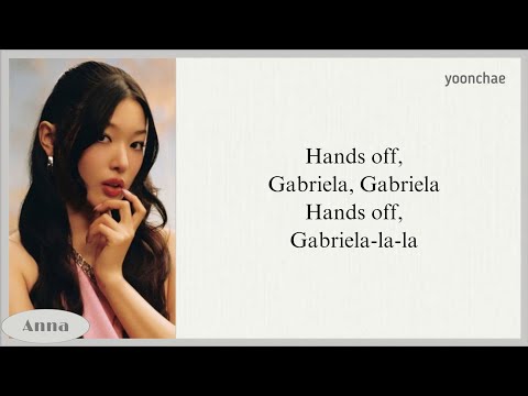 KATSEYE GABRIELA karaoke with lyrics
