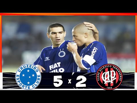 Cruzeiro 5x2 Atletico-PR ●Campeonato Brasileiro 2003● ★Melhores Momentos★ ●Hat Trick de Aristizábal●
