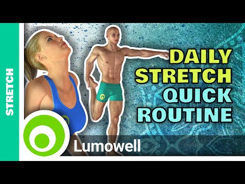 5 Minute Daily Stretch - Quick Routine For Every Day