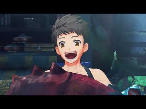 Xenoblade Chronicles 2 Swimsuit Edition Cutscene 002 - The Legend of Elysium