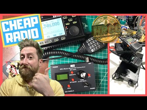 Cheap Amateur Ham Radios For A TIGHT Budget and Beginners!