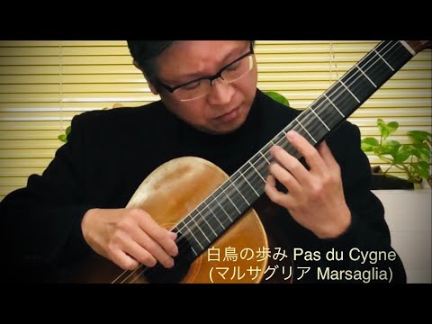 白鳥の歩み Pas du Cygne/F.A.Marsaglia マルサグリア【ギター独奏 杉原俊範】