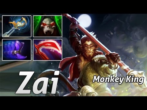 Monkey King Dota 2 Roam by Zai New IMBA HERO Patch 7 00