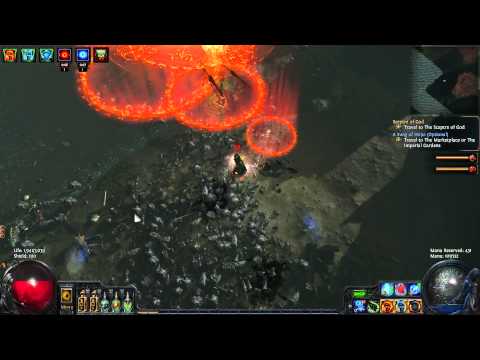 [Path of Exile] First encounter with Abaxoth, The End of All That Is