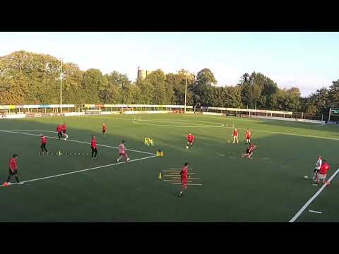 Football training: Football-specific athletic training - coordination square