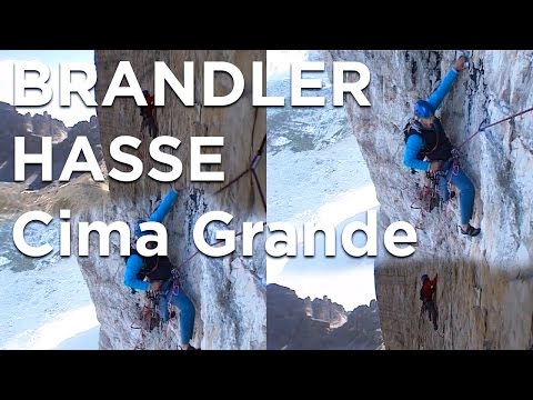 Brandler Hasse Cima Grande Tre Cime di Lavaredo Dolomites Italie escalade alpinisme montagne