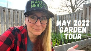 May 2022 Micro Homestead & Garden Tour (Zone 5b)