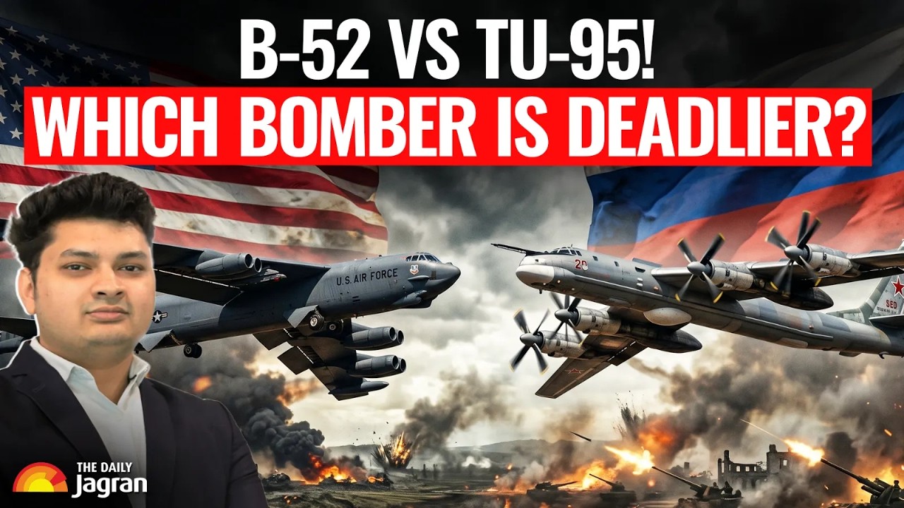 US' B-52 Stratofortress vs Russia's Tupolev Tu-95! Which Deadly Bomber Would Win?