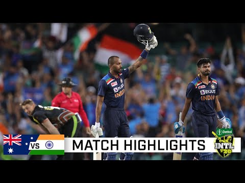 Pandya's power seals series win for India with epic chase | Dettol T20I Series 2020