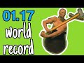 Getting Over It World Record 01:17 Speed Run