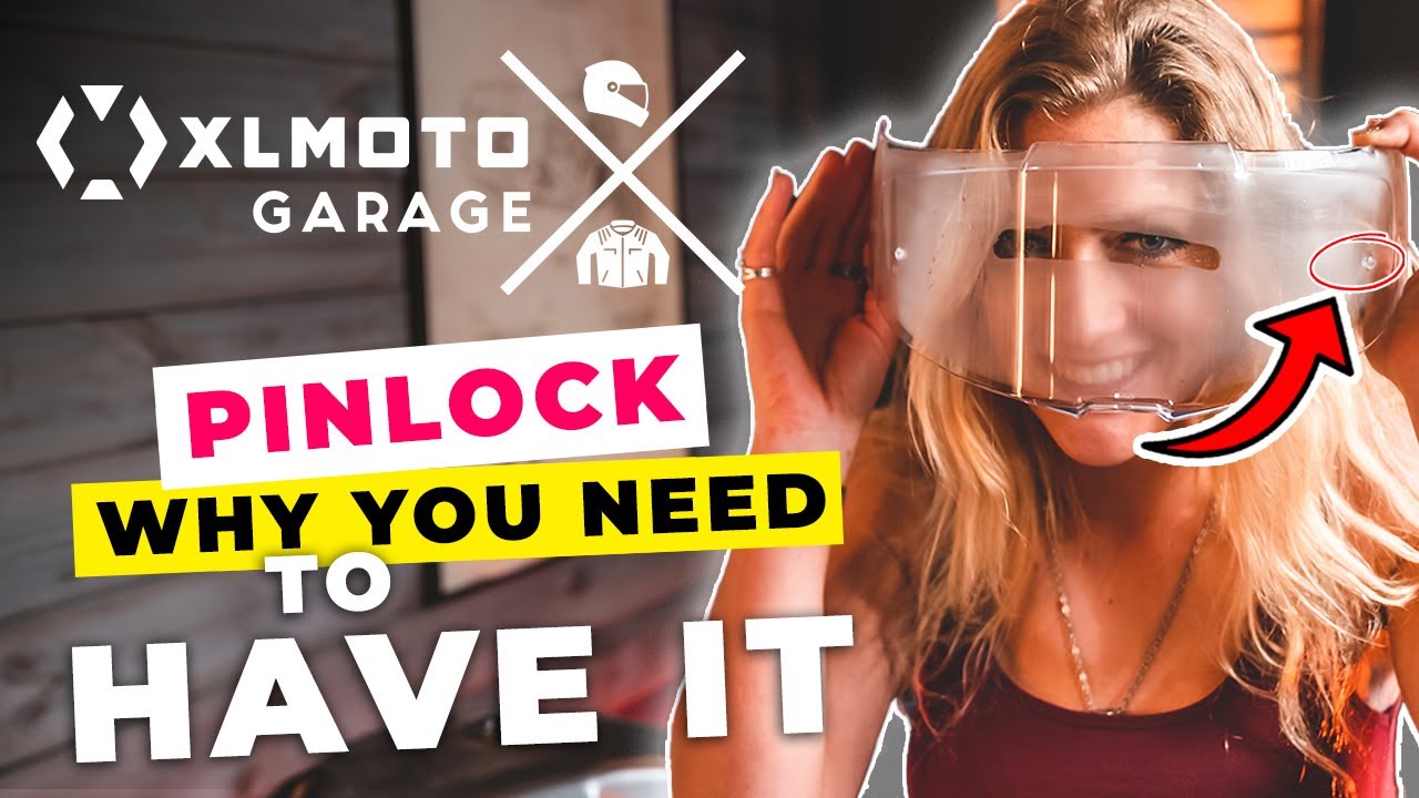 What is PINLOCK? How to install, maintain and use PINLOCK helmet visors