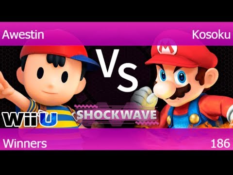 SW 186 - FX | Awestin (Ness) vs GGEA | Kosoku (Mario) Winners - Smash 4