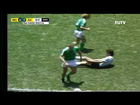 México 86: Argentina 3 - Alemania 2