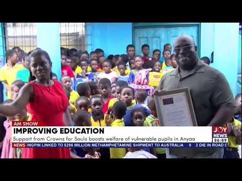 Improving Education: Support from Crowns for Souls boosts the welfare of vulnerable pupils in Anyaa