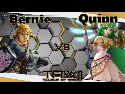Tijuana at War (TAW) Quinn (palutena)  vs Bernie (Link) winners pools
