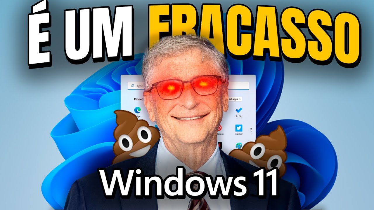 WINDOWS 11 É UMA MERDA, NÃO USE!!