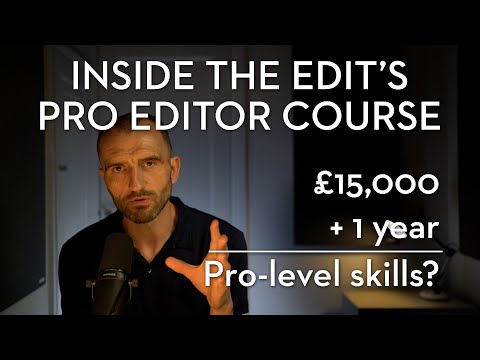 Inside The Edit's Pro Editor Course Unpacked - YouTube