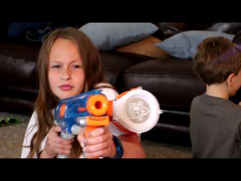 Nerf War:  The Babysitter