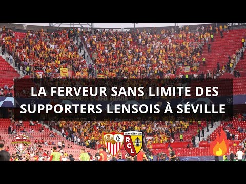 FC Séville - RC Lens : La ferveur sans limite des supporters lensois