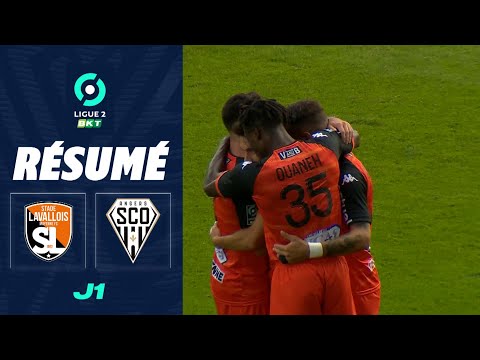 STADE LAVALLOIS MFC - ANGERS SCO (1 - 0) - Résumé - (LAVAL - SCO) / 2023-2024