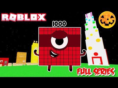 Numberblock EVIL 1000 - SEASON ONE | HAPPY HALLOWEEN | Roblox