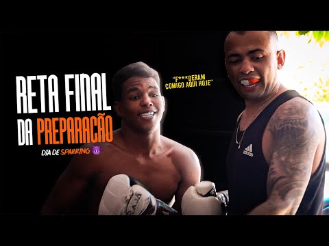 DIA DE SPARRING - RETA FINAL DA PREPARAÇÃO Rhuam Show - VLOG
