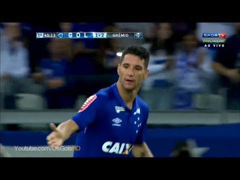 Gol de Thiago Neves, Cruzeiro 3 x 3 Grêmio - Brasileirão 19/06/2017 [HD]