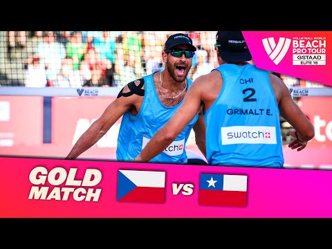 Perusic/Schweiner vs. Grimalt M./Grimalt E - Gold Match  Highlights Gstaad 2022 #BeachProTour