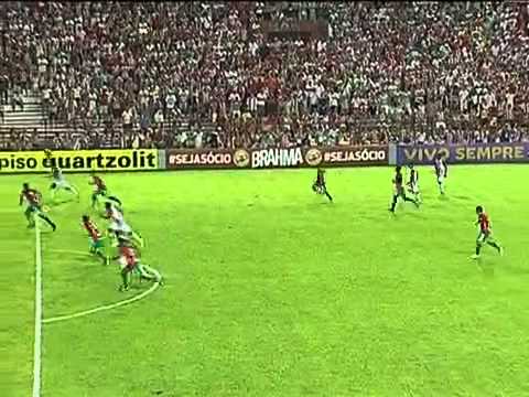 Gol de Rogério - Náutico 1 x 1 Portuguesa - 3° Rodada - Brasileirão 2013