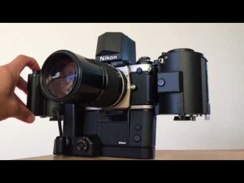 Nikon F3/T + MD-4 + MF-4 + MK-1 +  200/4 AIs