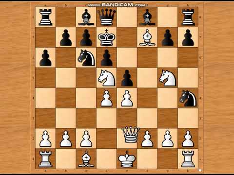 Zanimljive šahovske minijature ~ BOTTONI vs BARNES # 1347