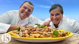 Pasta alla Genovese (Neapolitan Onion and Meat Sauce) with Antonio Sorrentino e Carmela Abbate